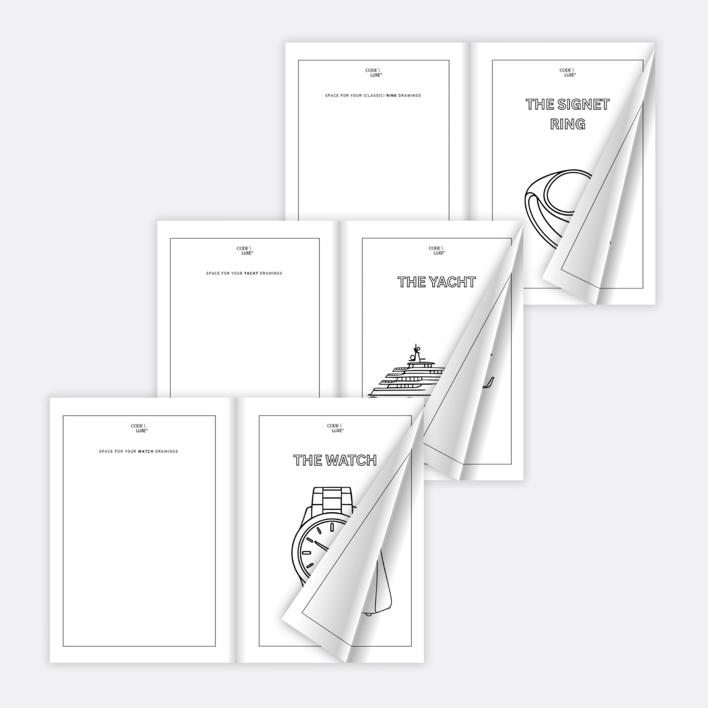 The Luxury Coloring Book \