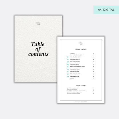 The Luxury Book \ Edition "Luxury Fundamentals" (DIGITAL VERSION)