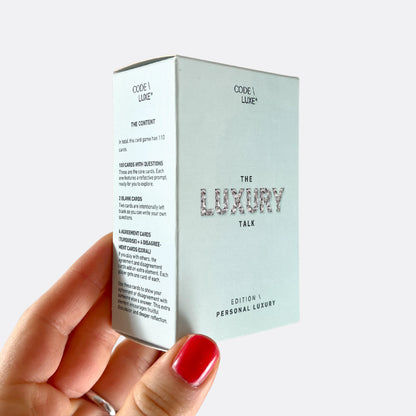 The Luxury Talk \ Edition "Personal Luxury"